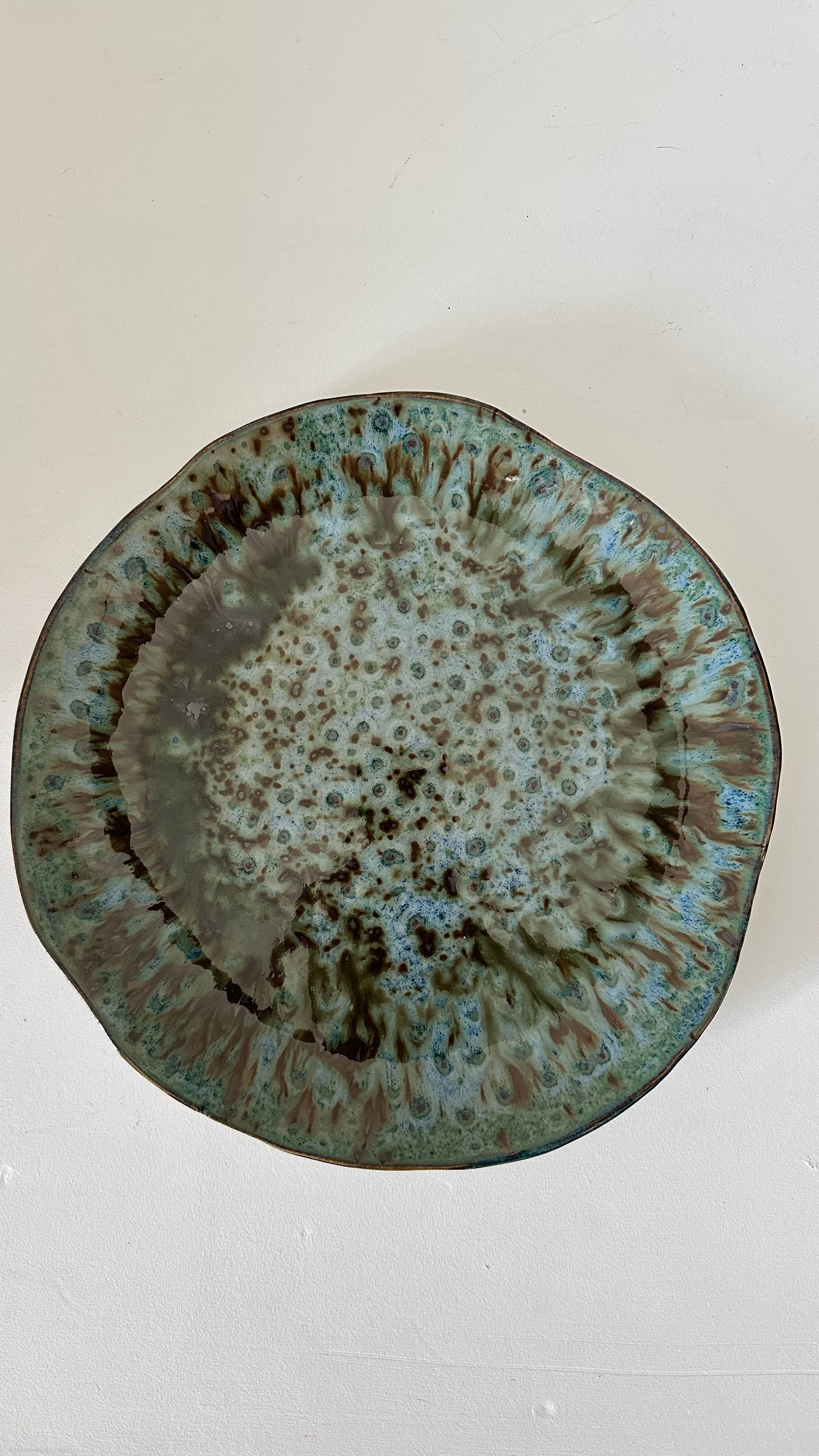Assiette plate - Midnight rain